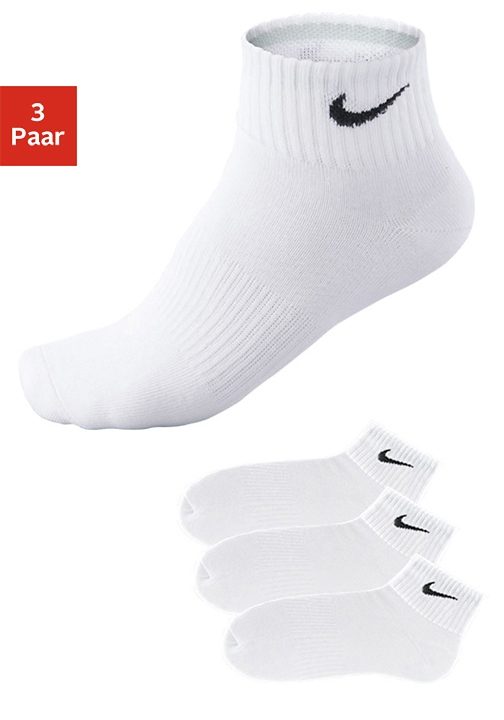 Nike Kurzsocken, (3 Paar), mit weichem Frottee von Nike