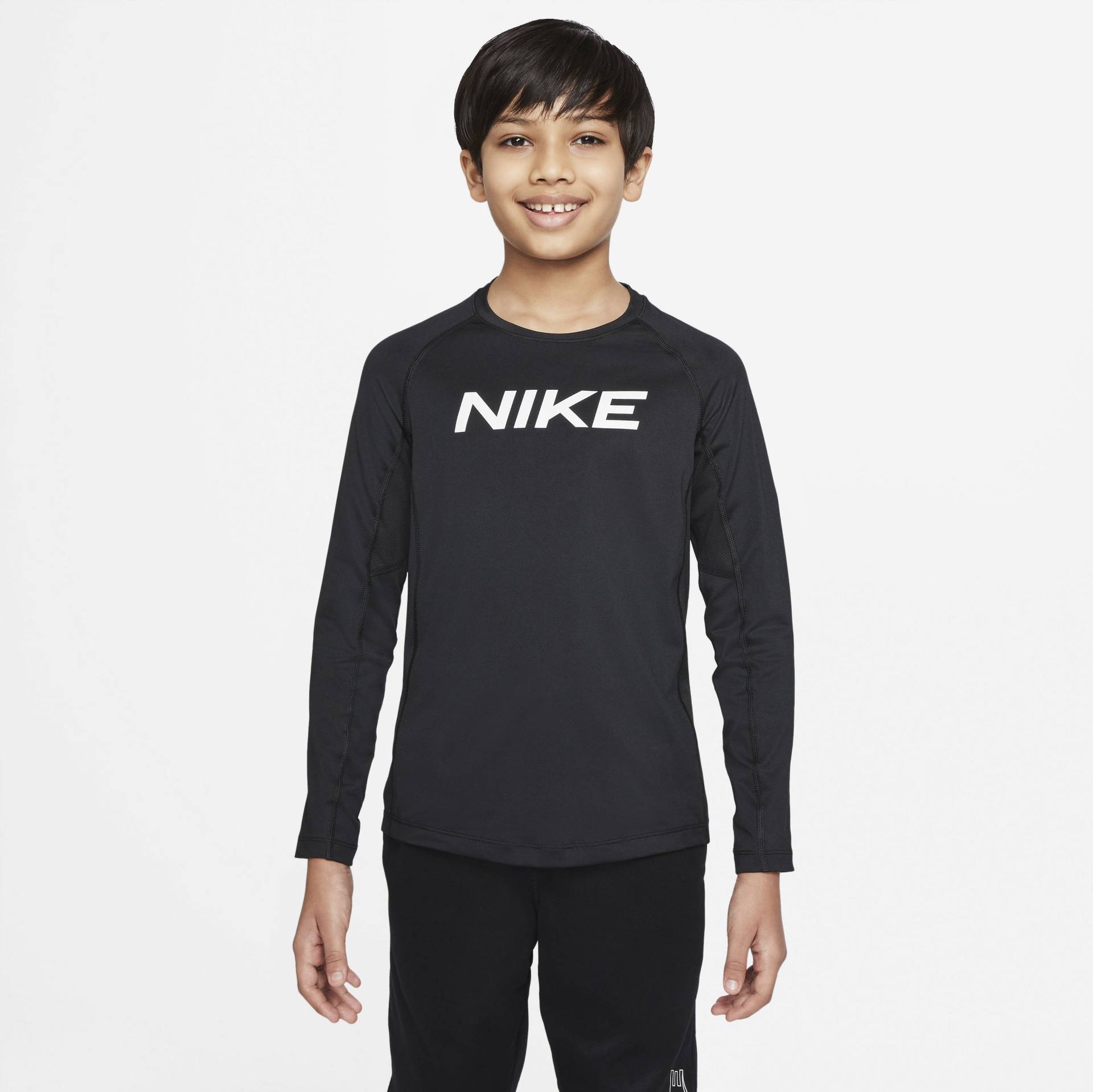 Nike Langarmshirt »Pro Dri-FIT Big Kids' (Boys') Long-Sleeve Top« von Nike