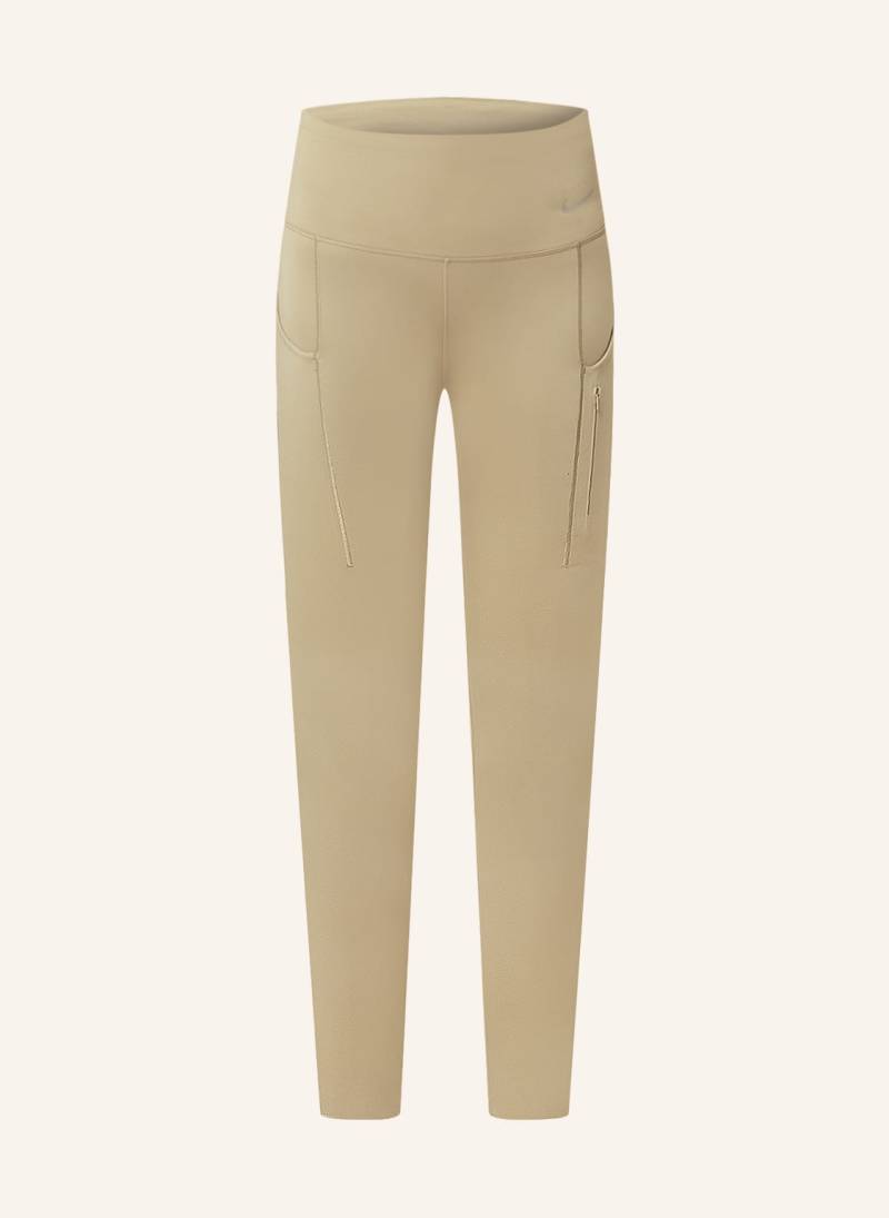 Nike Lauf-Tights Go gruen von Nike