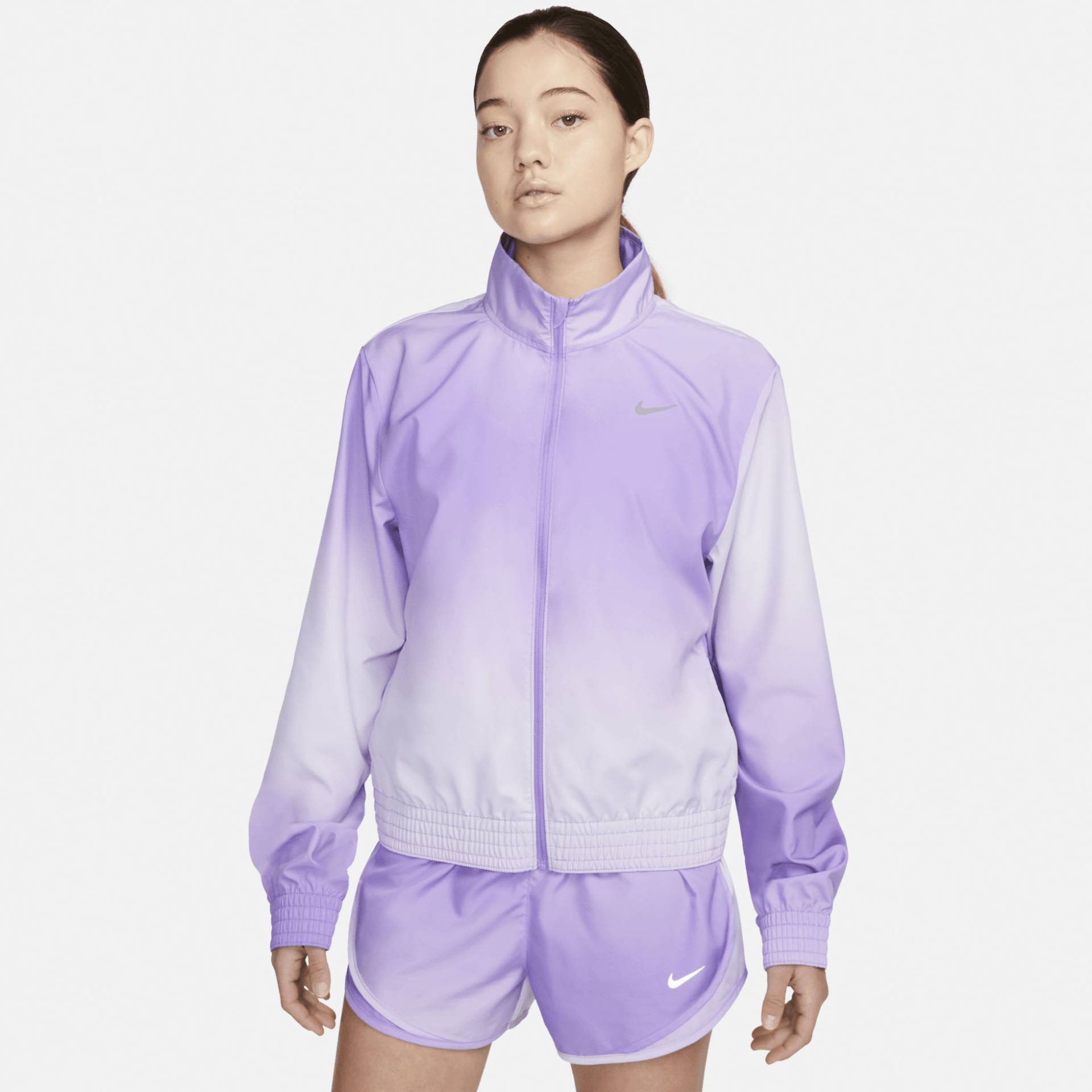 Nike Laufjacke »Dri-FIT Swoosh Run Women's Printed Running Jacket« Nike Laufjacke »Dri-FIT Swoosh Run Women's Printed Running Jacket« von Nike