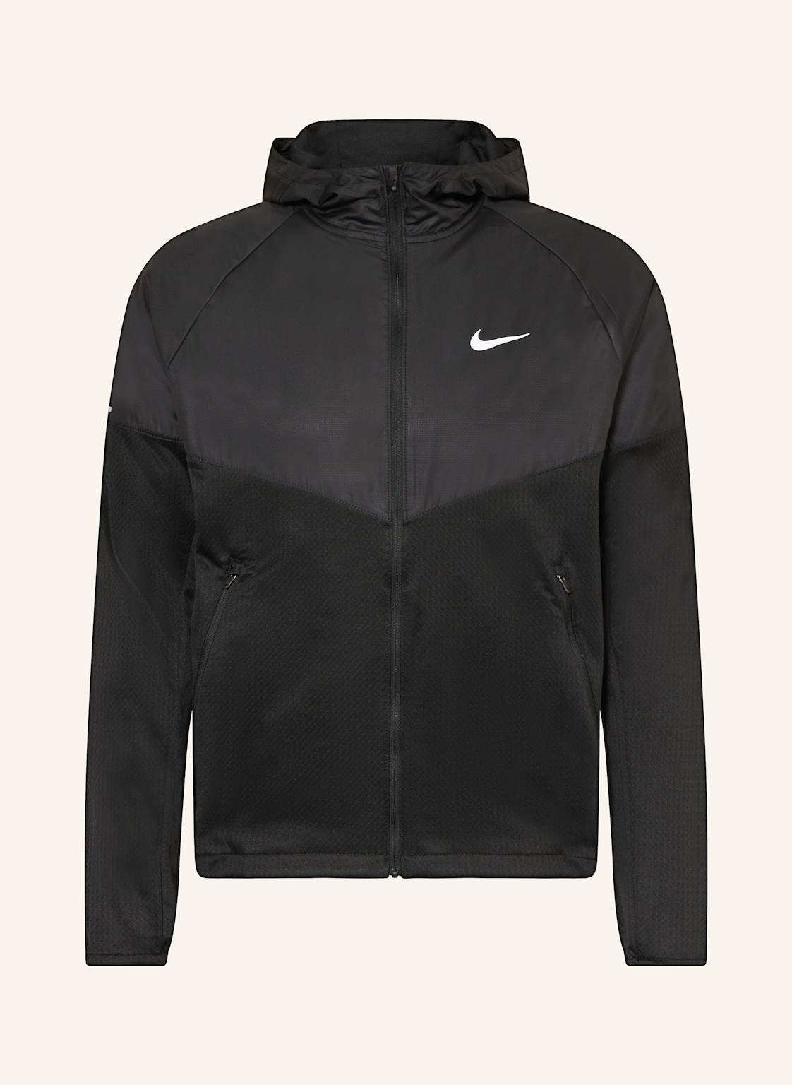 Nike Laufjacke Miler schwarz von Nike