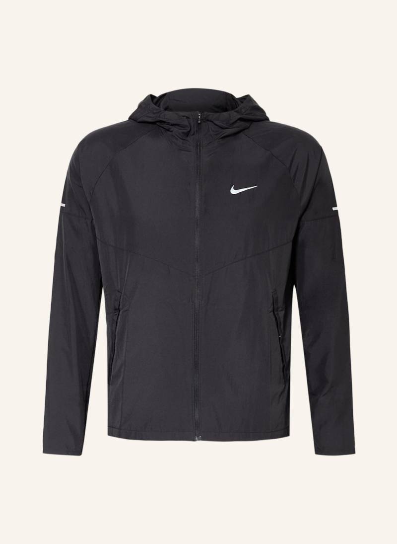 Nike Laufjacke Repel Miler schwarz von Nike