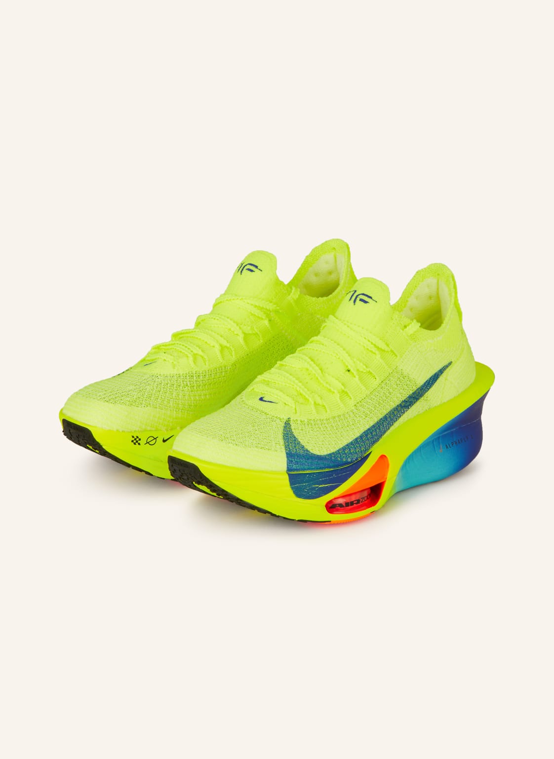 Nike Laufschuhe Air Zoom Alphafly 3 gelb von Nike