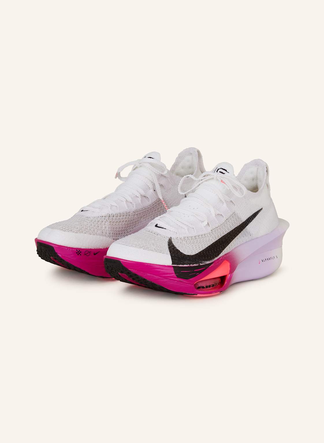 Nike Laufschuhe Air Zoom Alphafly 3 weiss von Nike