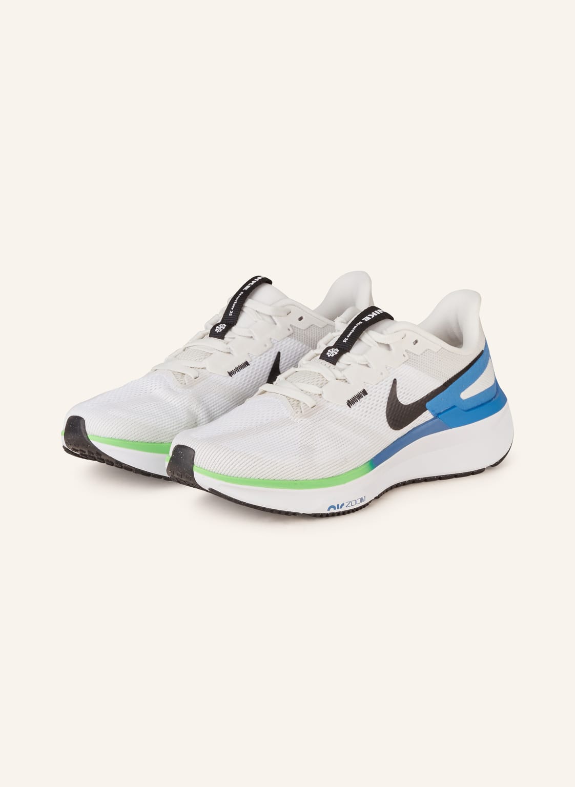 Nike Laufschuhe Air Zoom Structure 25 weiss von Nike