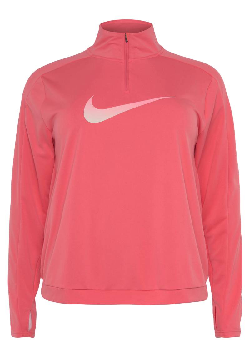 Nike Laufshirt »Dri-FIT Swoosh Women's Half-Zip Long Sleeve Top (Plus)« von Nike