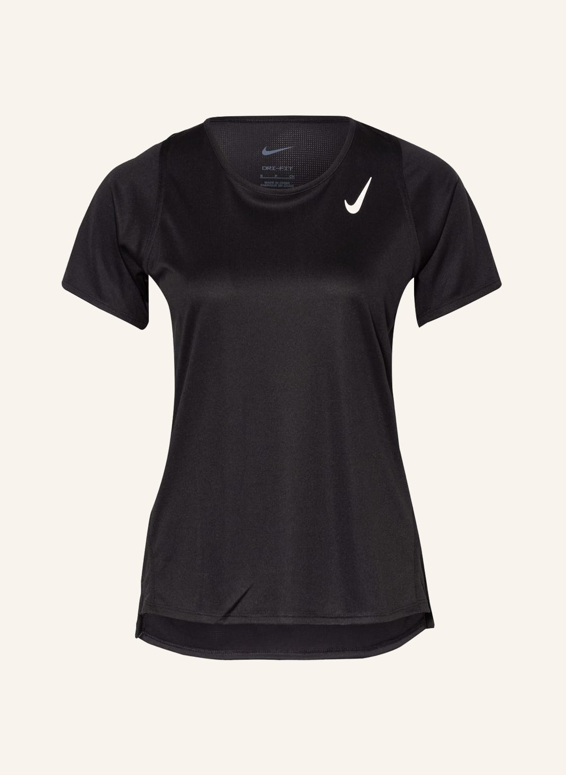 Nike Laufshirt Dri-Fit Race schwarz von Nike