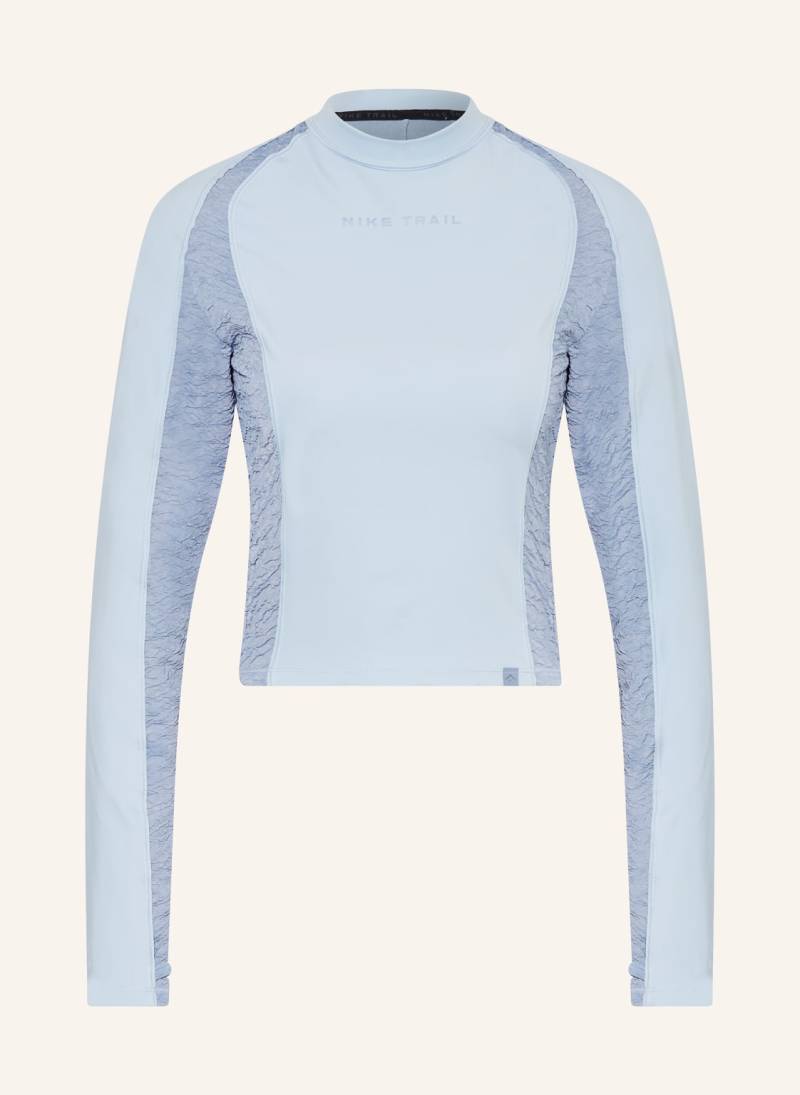 Nike Laufshirt Dri-Fit Trail blau Nike Laufshirt Dri-Fit Trail blau von Nike