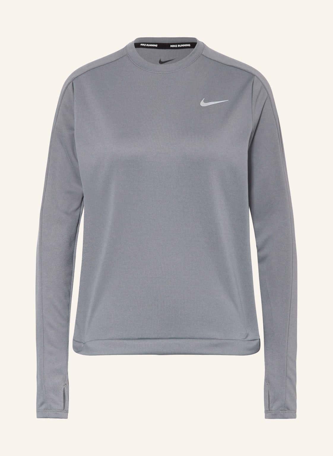 Nike Laufshirt Dri-Fit grau von Nike