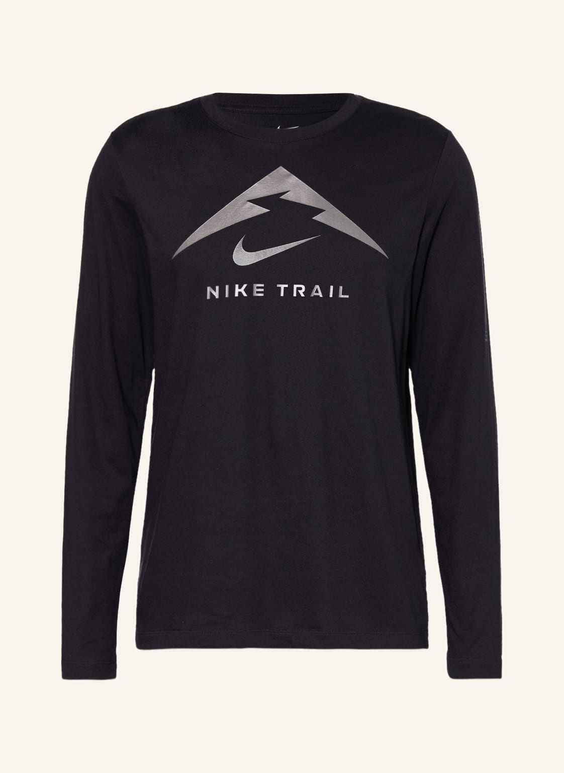 Nike Laufshirt Dri-Fit Trail schwarz von Nike