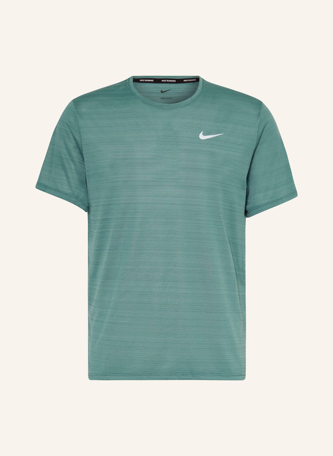 Nike Laufshirt Miler gruen von Nike