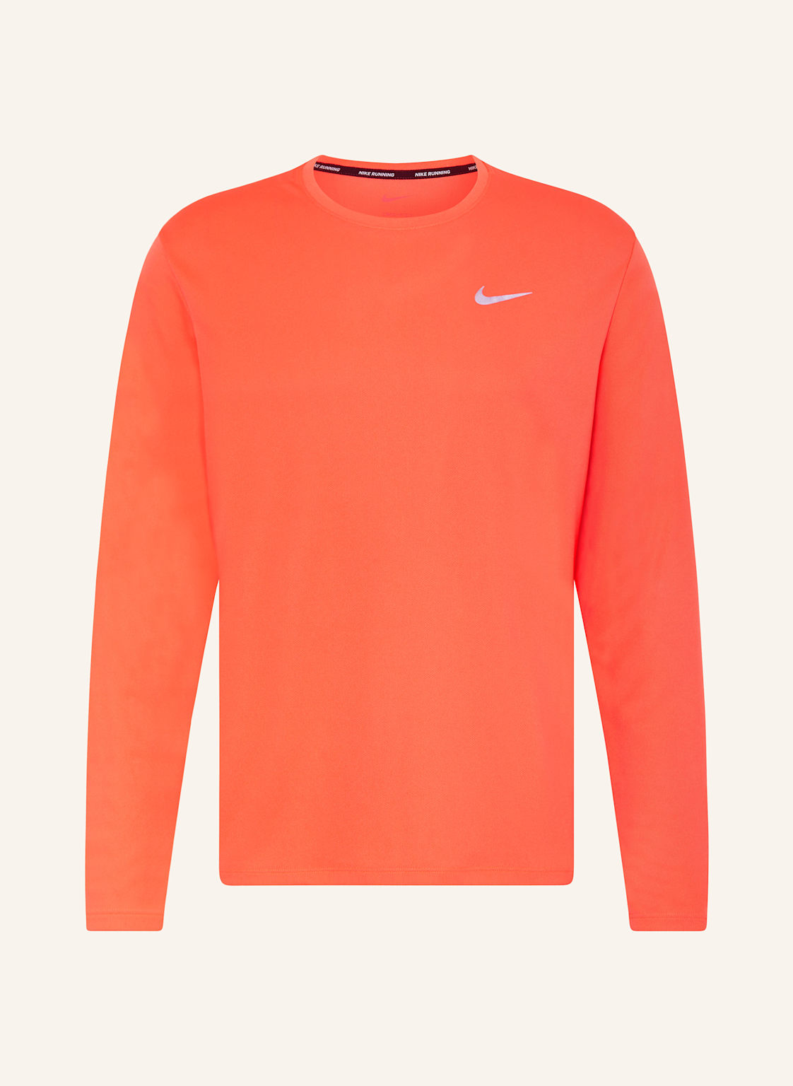 Nike Laufshirt Miler orange von Nike