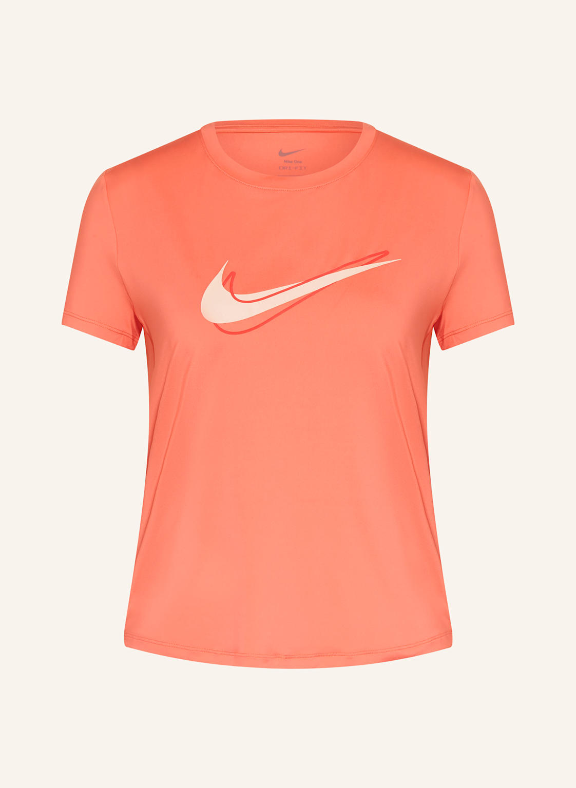 Nike Laufshirt One Swoosh rot Nike Laufshirt One Swoosh rot von Nike