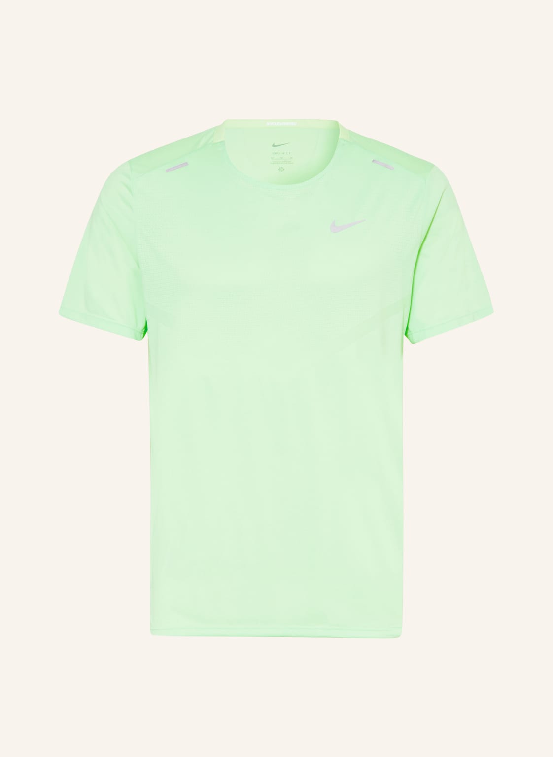 Nike Laufshirt Rise 365 gruen von Nike