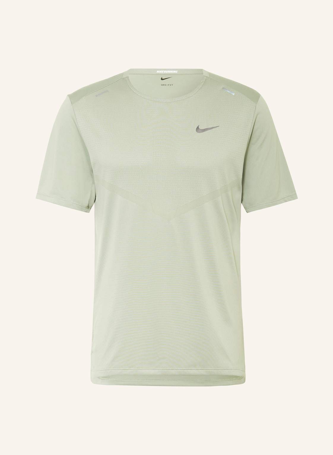 Nike Laufshirt Rise 365 gruen Nike Laufshirt Rise 365 gruen von Nike