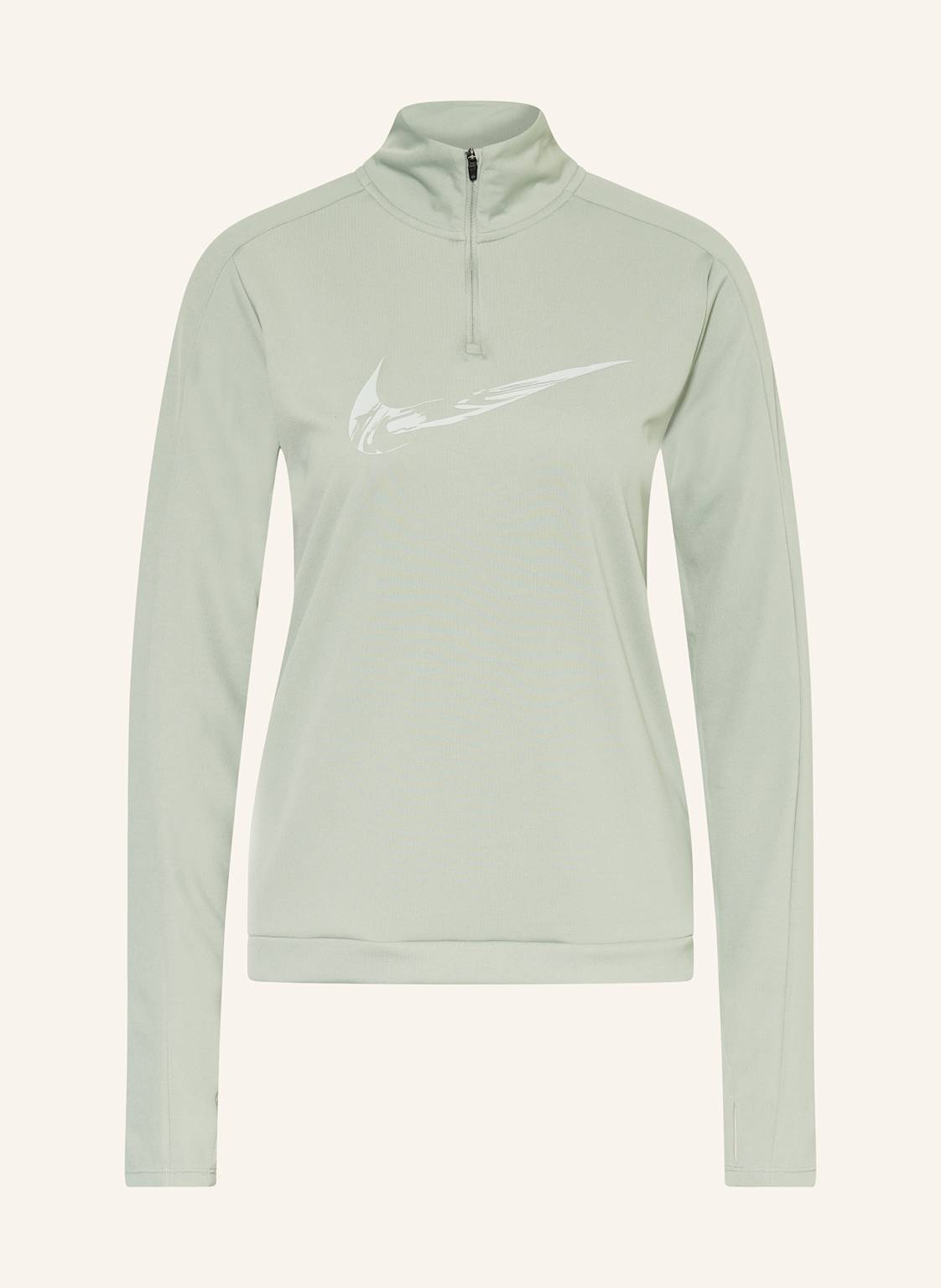 Nike Laufshirt Swoosh gruen Nike Laufshirt Swoosh gruen von Nike