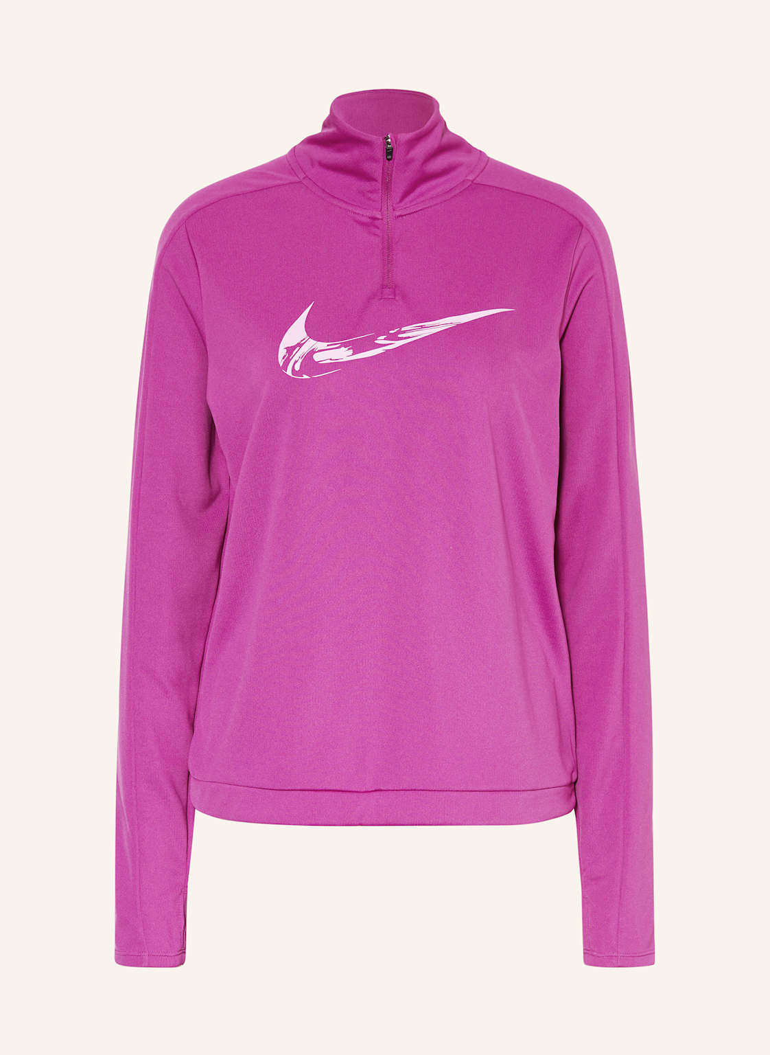 Nike Laufshirt Swoosh lila von Nike