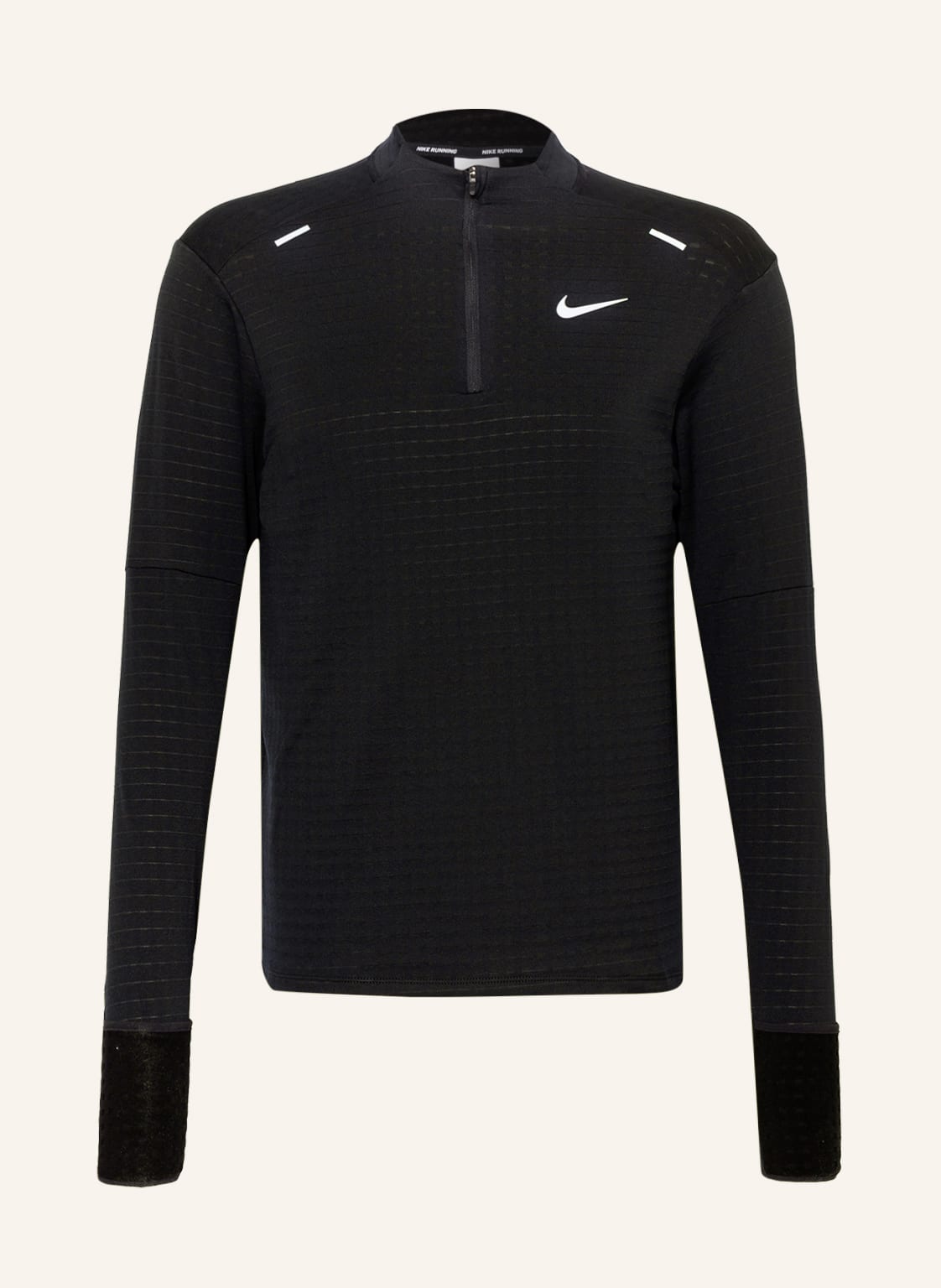 Nike Laufshirt Therma-Fit Repel schwarz von Nike