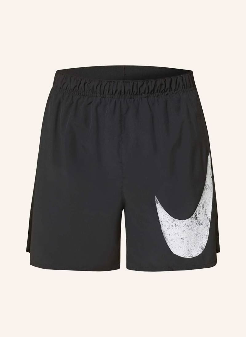 Nike Laufshorts Df Challenger Swoosh schwarz von Nike