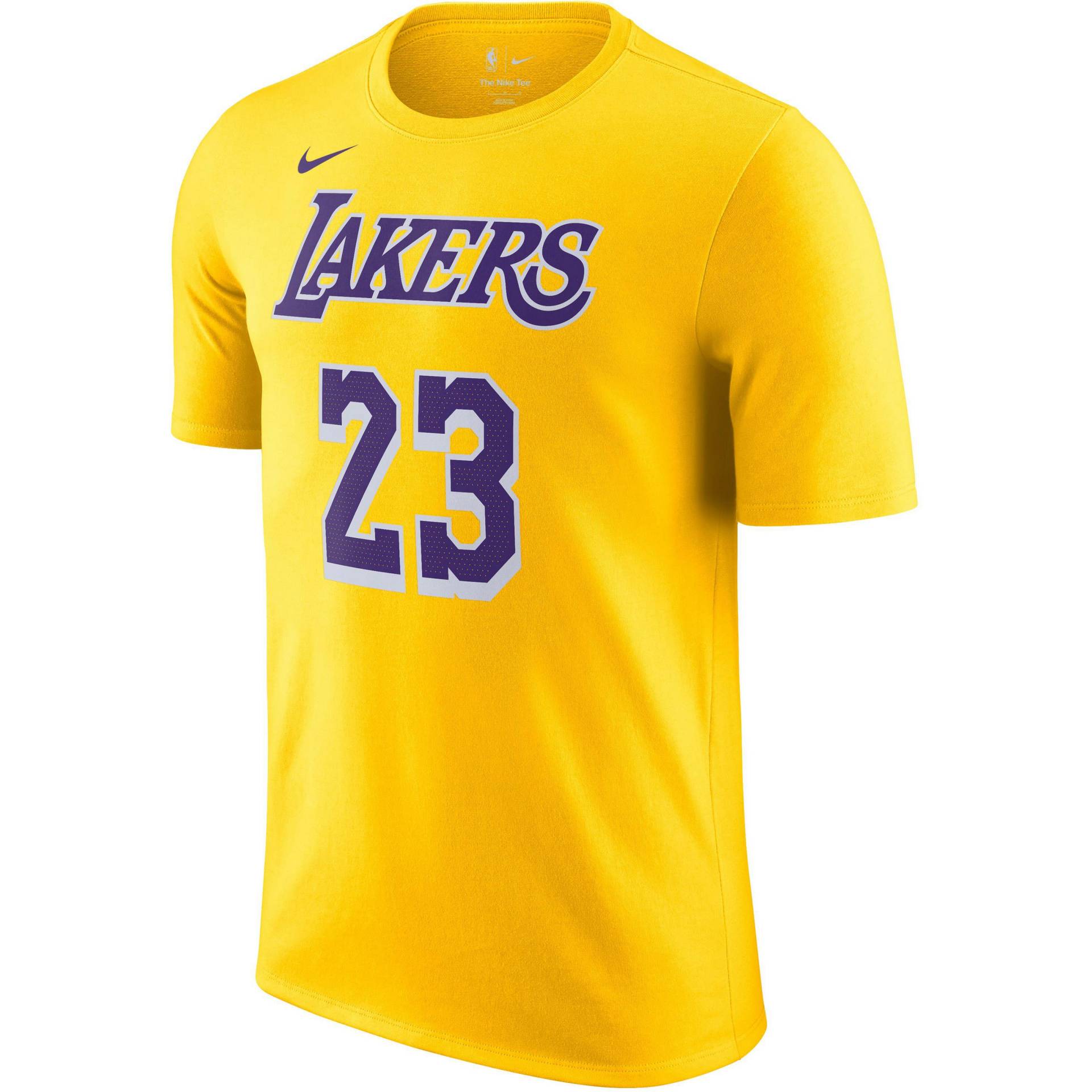 Nike LeBron James Los Angeles Lakers T-Shirt Herren Nike LeBron James Los Angeles Lakers T-Shirt Herren von Nike