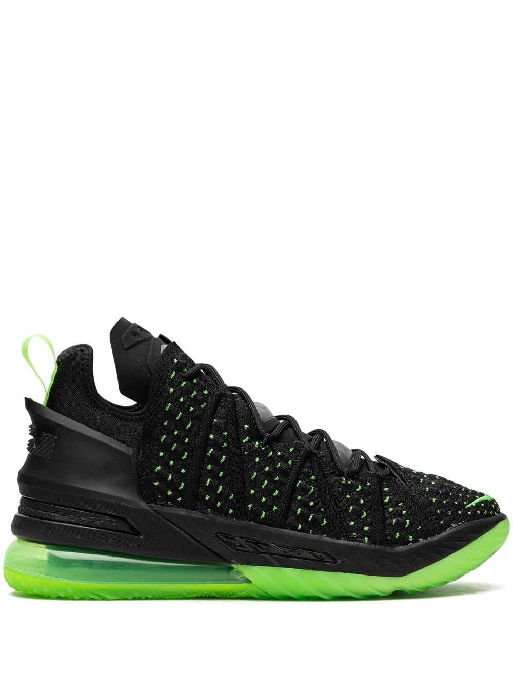 Nike Lebron XVIII "Electric Green" sneakers - Black von Nike