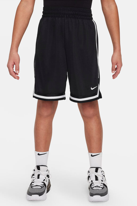 Nike Mesh Shorts | Black + White | Jungen  | L von Nike