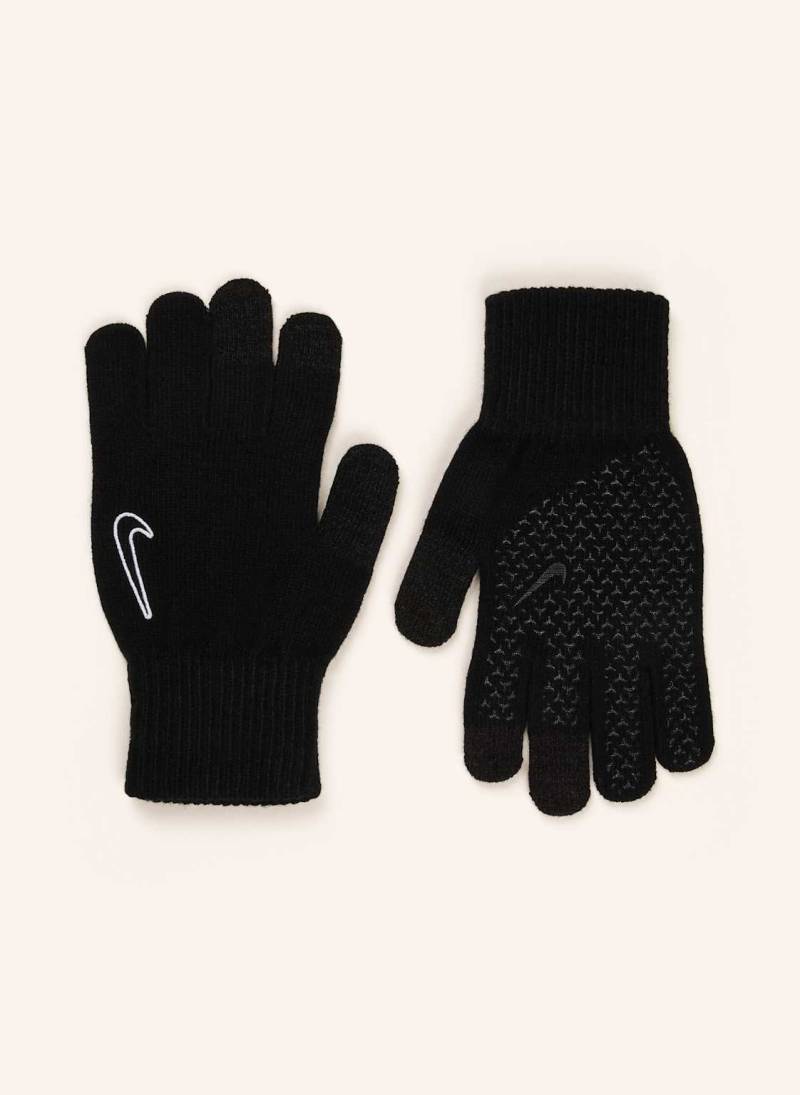 Nike Multisport-Handschuhe Knit Grip Mit Touchscreen-Funktion schwarz von Nike