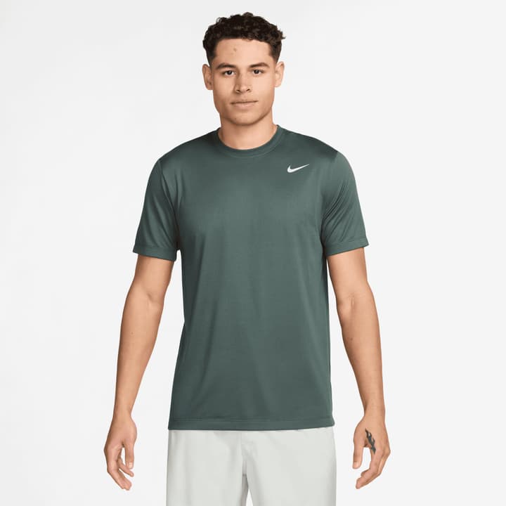 Nike NK Dri-Fit Ready SS T-Shirt dunkelgrün von Nike