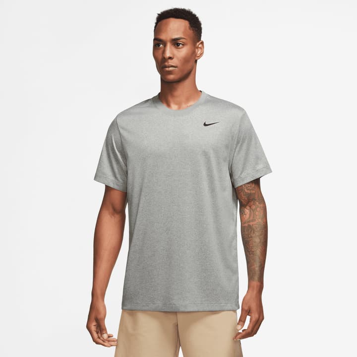 Nike NK Dri-Fit Ready SS T-Shirt grau von Nike