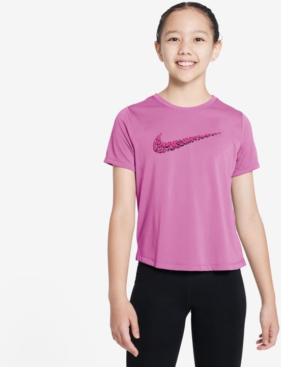Nike One Dri-FIT Short-Sleeve Training Top T-Shirt pink Nike One Dri-FIT Short-Sleeve Training Top T-Shirt pink von Nike