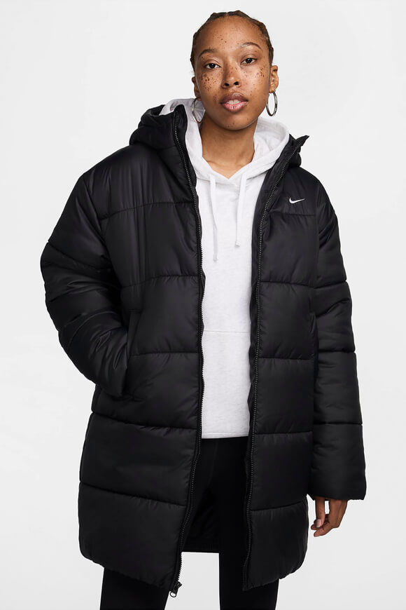 Nike Oversize Puffer Parka | Black | Damen  | S von Nike