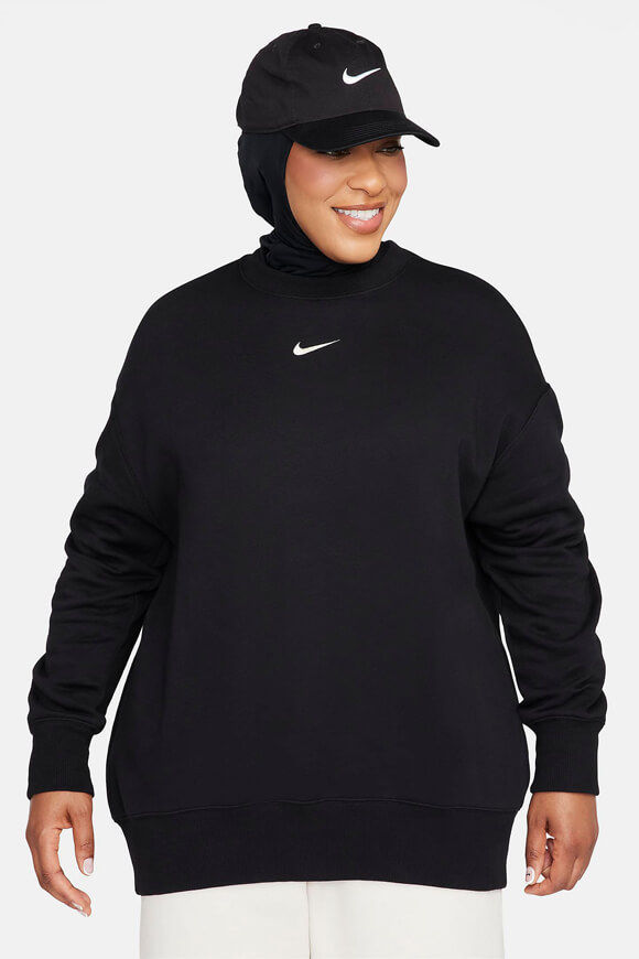 Nike Oversize Sweatshirt | Black | Damen  | M von Nike