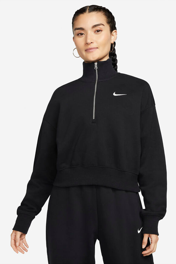 Nike Sportswear Phoenix Fleece Oversize Sweatshirt | Black | Damen  | S von Nike