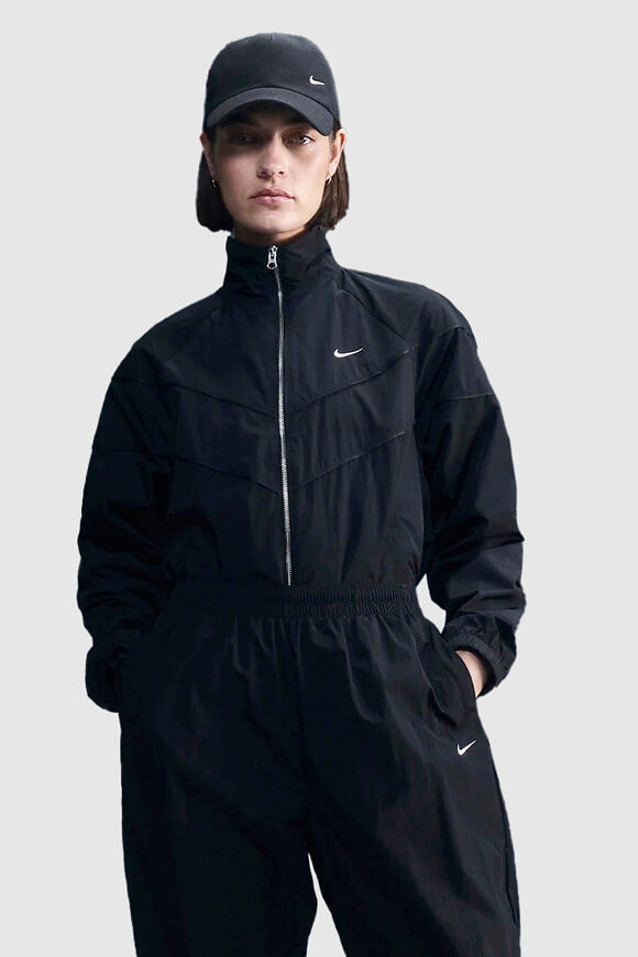 Nike Oversize Windbreaker | Black | Damen  | M von Nike