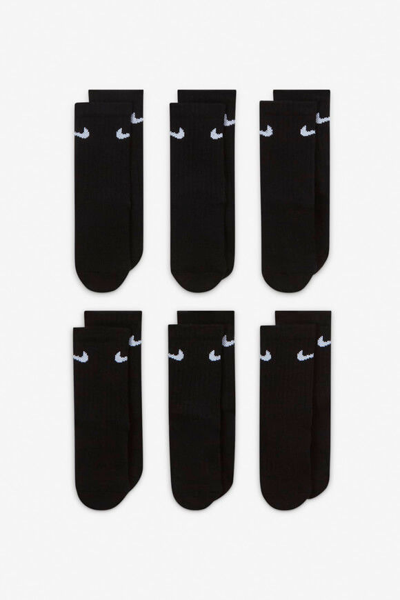 Nike Performance Basics Sechserpack Kids Socken | Black | Jungen | EU23.5-27 Nike Performance Basics Sechserpack Kids Socken | Black | Jungen | EU23.5-27 von Nike