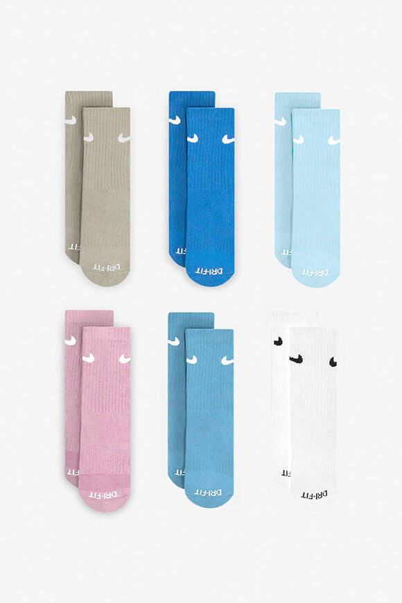 Nike Performance Basics Sechserpack Kids Socken | Multicolor | Jungen | 4y Nike Performance Basics Sechserpack Kids Socken | Multicolor | Jungen | 4y von Nike
