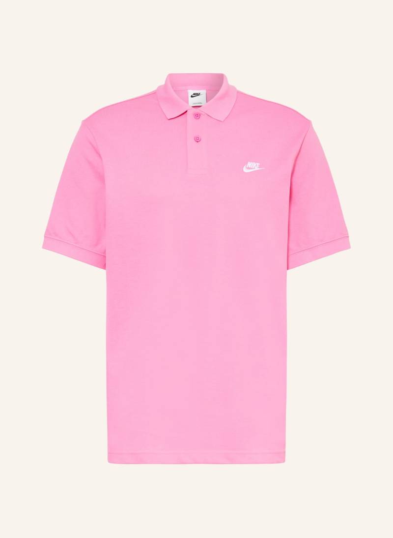 Nike Piqué-Poloshirt Club pink von Nike