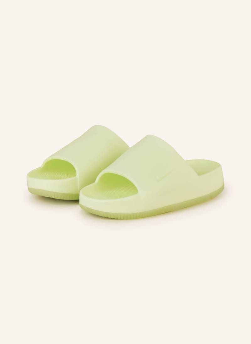 Nike Plateau-Pantoletten Calm Slide gruen von Nike