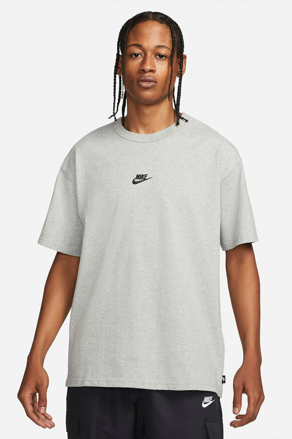 Nike Premium Essentials Oversize T-Shirt | Light Grey Heather | Herren  | L von Nike