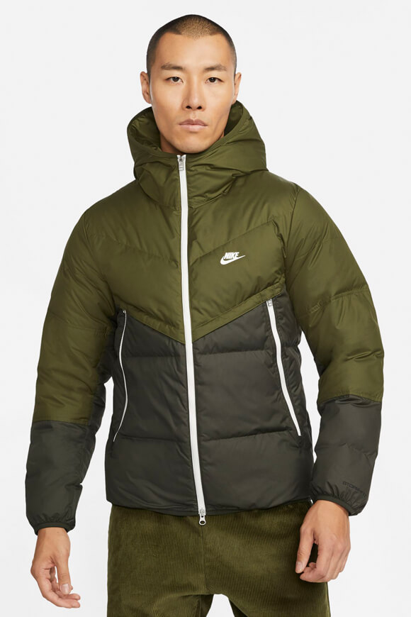 Nike Puffer Daunenjacke | Rough Green + Sequoia | Herren  | S von Nike