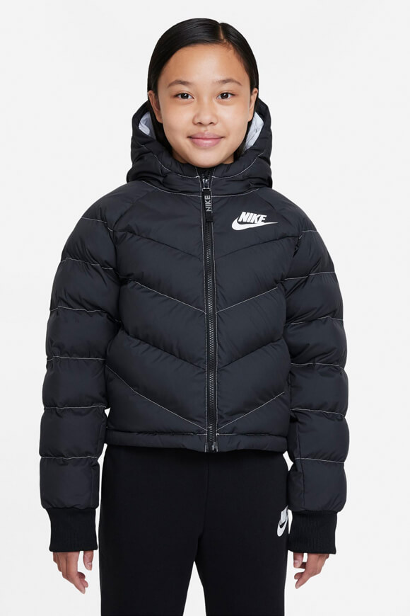 Nike Pufferjacke | Schwarz | Mädchen  | S von Nike