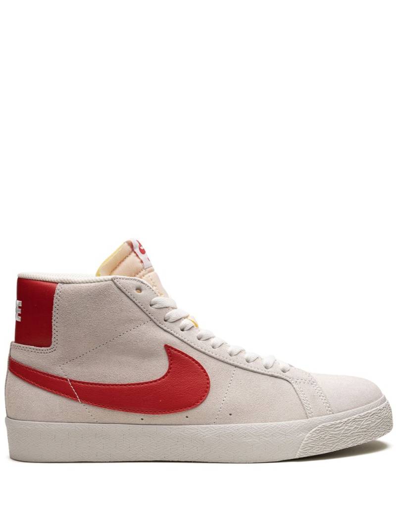 Nike SB Zoom Blazer Mid "Summmit White/University Red" sneakers - Neutrals von Nike