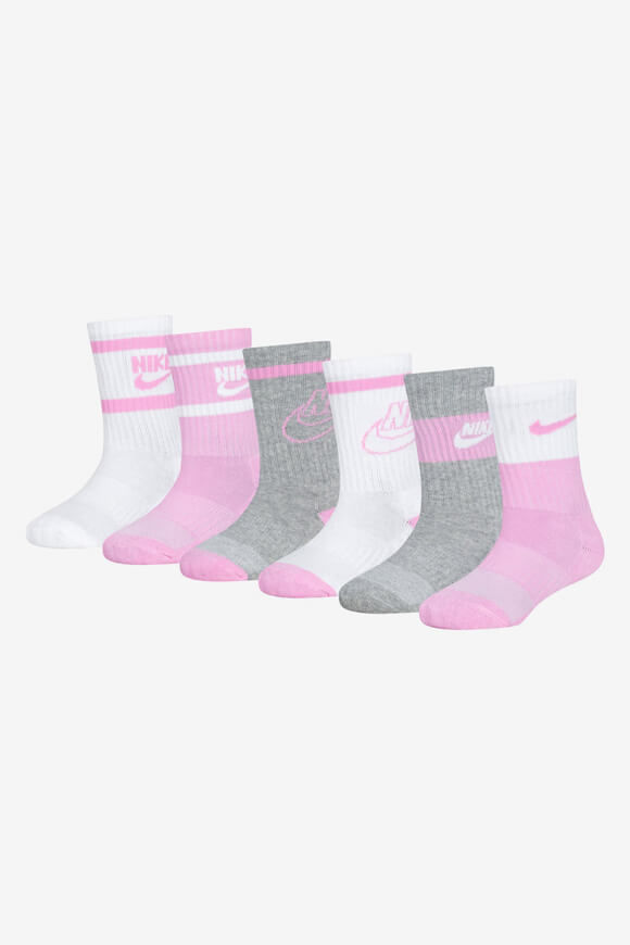 Nike Sechserpack Kids Socken | Pink Rise | Mädchen  | EU27-35 von Nike