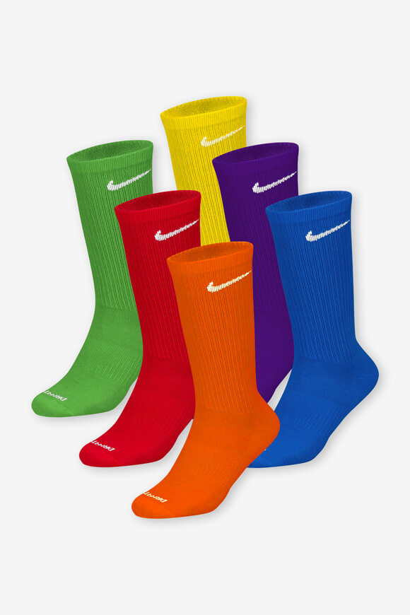 Nike Sechserpack Socken | Mehrfarbig | Herren  | EU34-38 von Nike