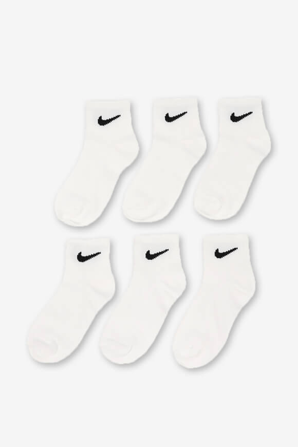 Nike Sechserpack Socken | Weiss | Jungen  | EU27-35 von Nike