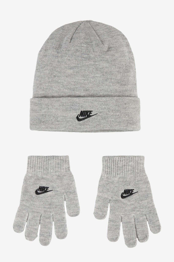 Nike Set: Beanie und Handschuhe | Grey Heather | Jungen  | Einheitsgroesse von Nike