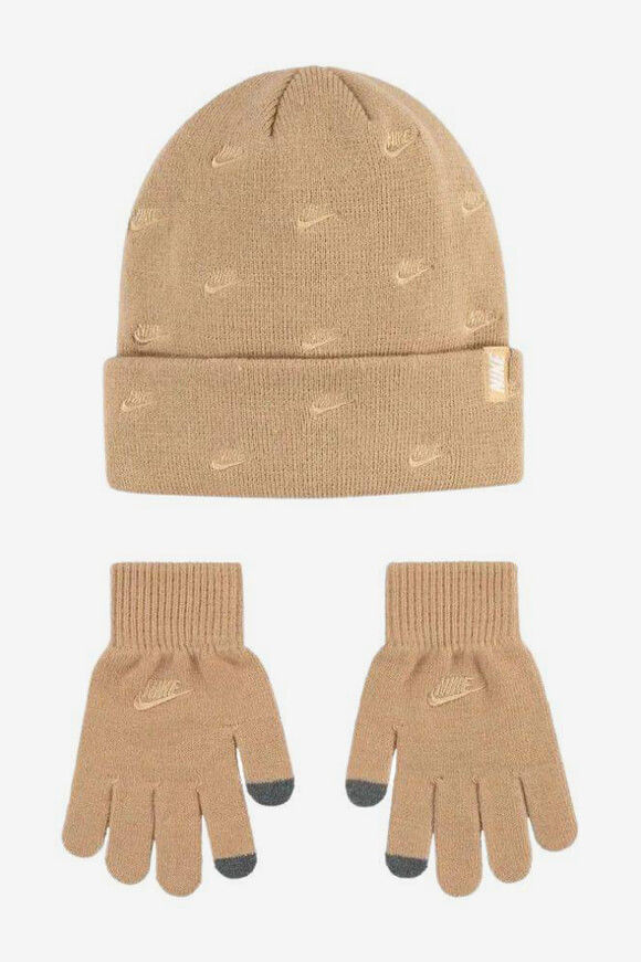 Nike Set: Beanie und Touchscreen Handschuhe | Hemp | Jungen  | Einheitsgroesse von Nike