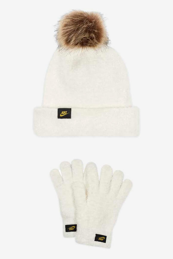 Nike Set: Pom-Beanie und Handschuhe | Sail | Jungen  | Einheitsgroesse von Nike