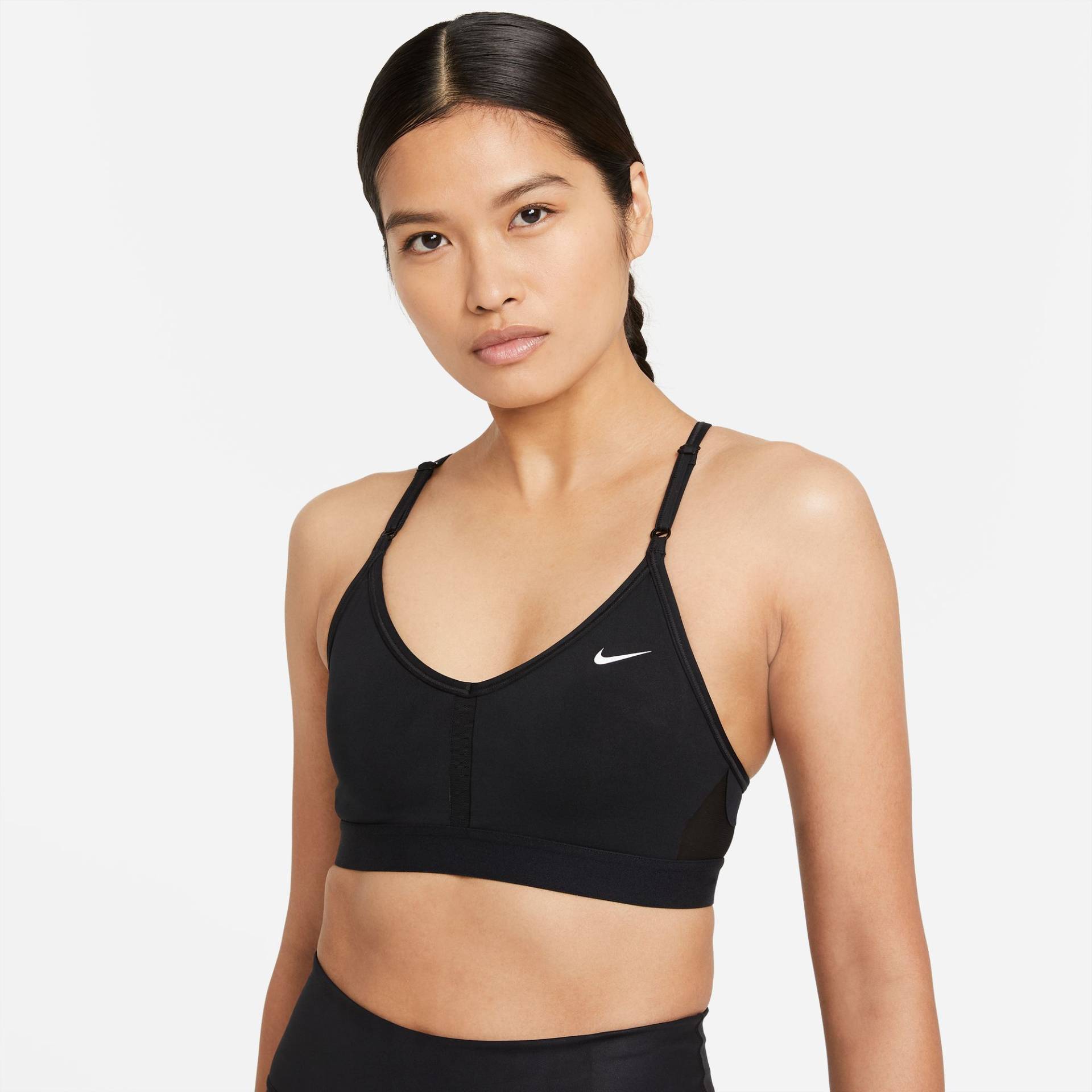 Nike Sport-BH »INDY WOMEN'S LIGHT-SUPPORT PADDED V-NECK SPORTS BRA« Nike Sport-BH »INDY WOMEN'S LIGHT-SUPPORT PADDED V-NECK SPORTS BRA« von Nike