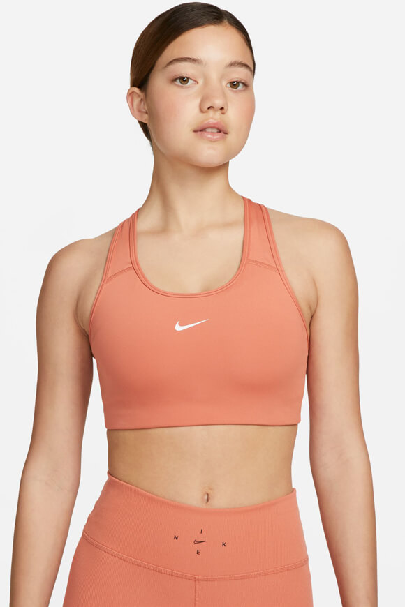 Nike Sport-BH | Madder Root | Damen  | L von Nike